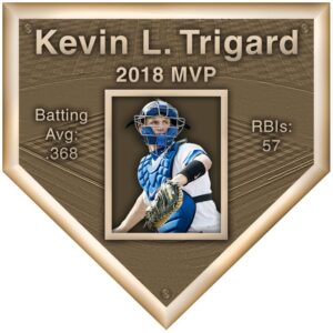 Bronze Homeplate Plaque
