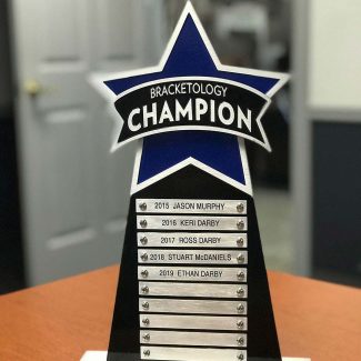 Braketology Award Trophy