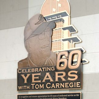 Tom Carnegie Hall Of Fame Plaque