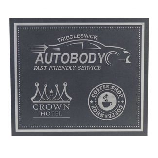 Aluminum Plaque 2