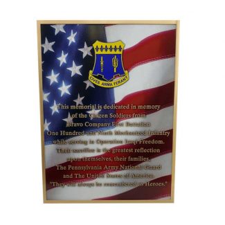 Bronze Plaque 1
