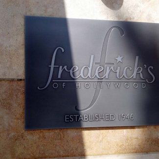 Fredericks Of Hollywood Plaque