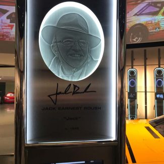 Jack Roush Sign