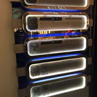 Nascar Hall Of Fame Plaques