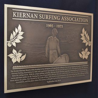 Surfing Hall Of Fame Plaque