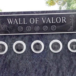 Wall Of Valor Hall Of Fame Plaque