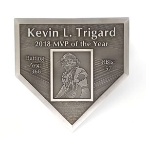Aluminum Homeplate Plaque