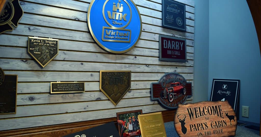 Hall of Fame Plaques