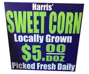 Corrugated Plastic Sign 1