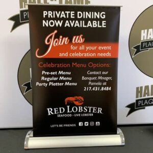 Table Top Retractable Banner