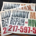 Vinyl Lettering Signs