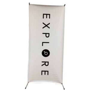 X Frame Retractable Banner