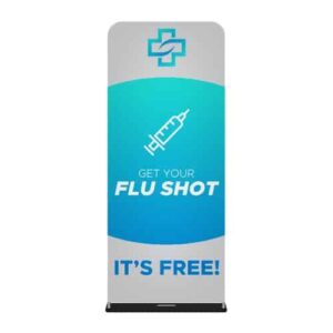 Tension Fabric Stand Realistic Sample Min