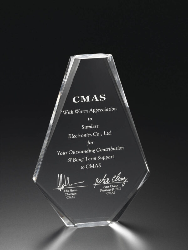 Acrylic Trophy Award