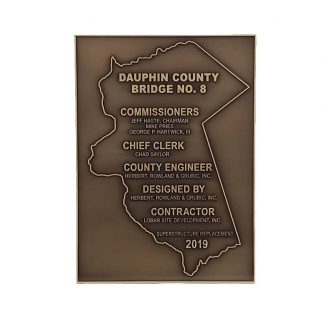 Bronze Bridge Plaque