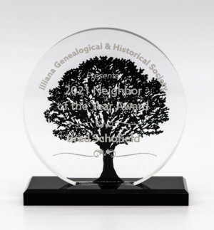 Round Acrylic Trophy