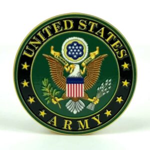 United States Army Medallion Color