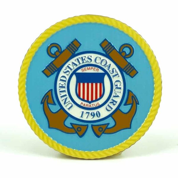 United States Coast Guard Medallion Color