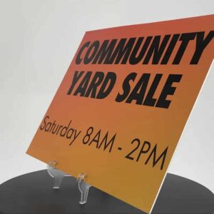 Corrugated Sign Thumb