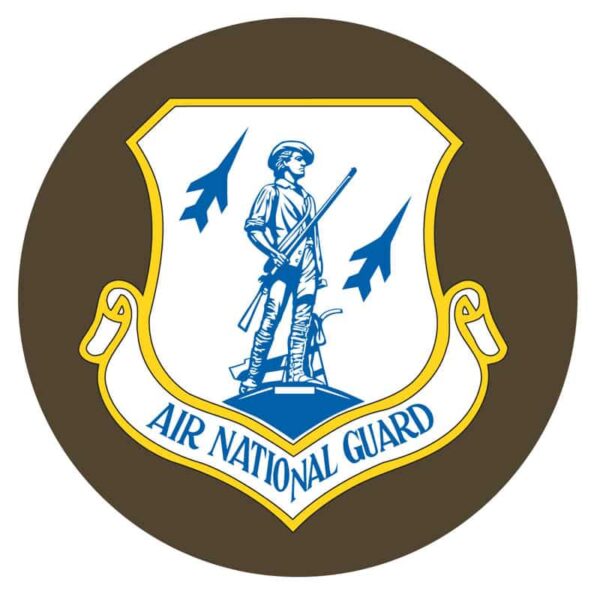 Air National Guard Medallion Color