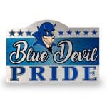 Alu Panel Sample 1 Blue Devil Pride Sign