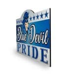 Alu Panel Sample 2 Blue Devil Pride Sign