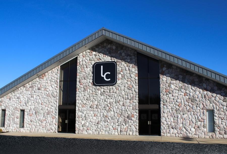 Life Church Alupanel Sign / A-Lite Sign