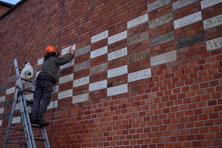 Brick Donor Wall Ideas and Examples