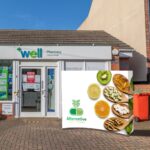 Curved Velcro Fabric Backdrop Realistic Sample With Surrounding