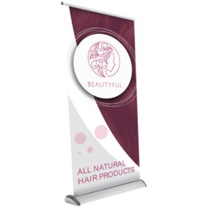 Deluxe Retractable Banner Realistic Sample