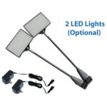 Straight Tension Fabric Backdrop LED Lights Min