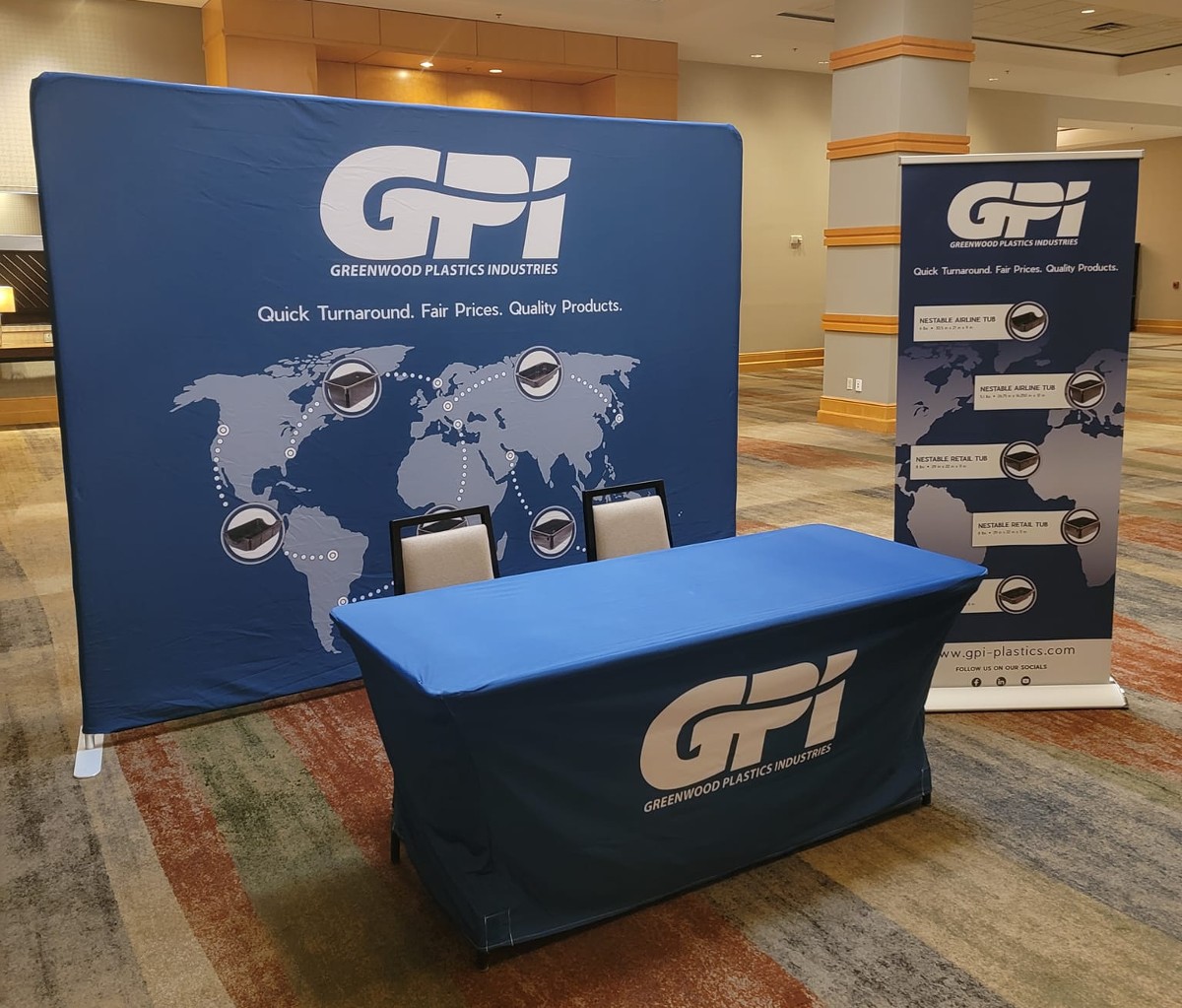 Use Custom Branding On Trade Show Displays 1