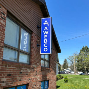 Awebco Sign