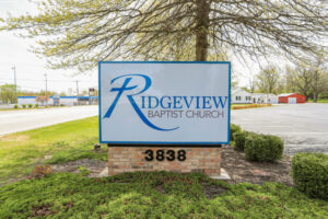 Ridgeview Baptist Church 2_polycarbonate Sign