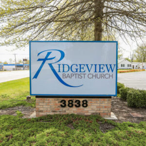 Ridgeview Baptist Church 2_polycarbonate Sign