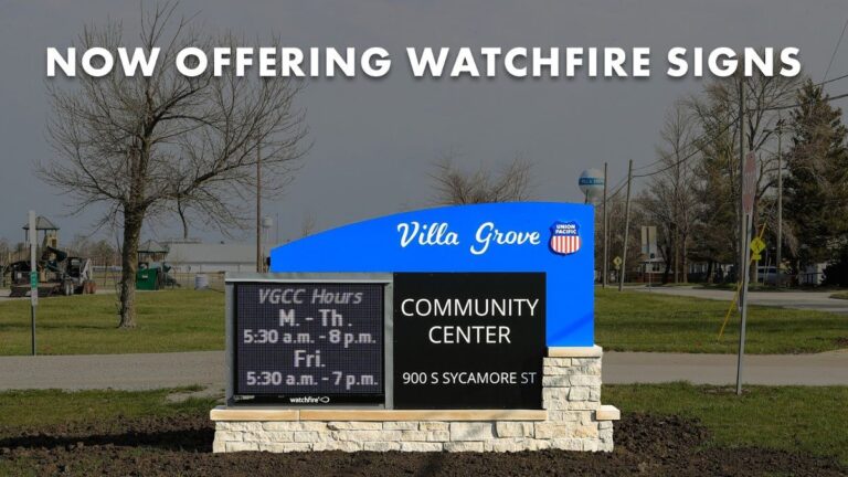 Hall Of Fame Now Offering Watchfire Signs