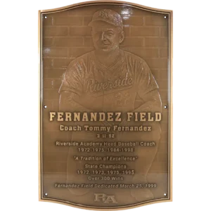 Bronze Field Dedication Plaque