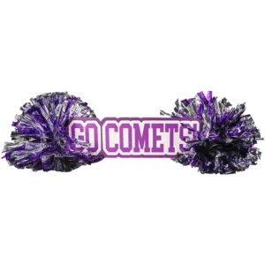 Cheer Stick Front Comets