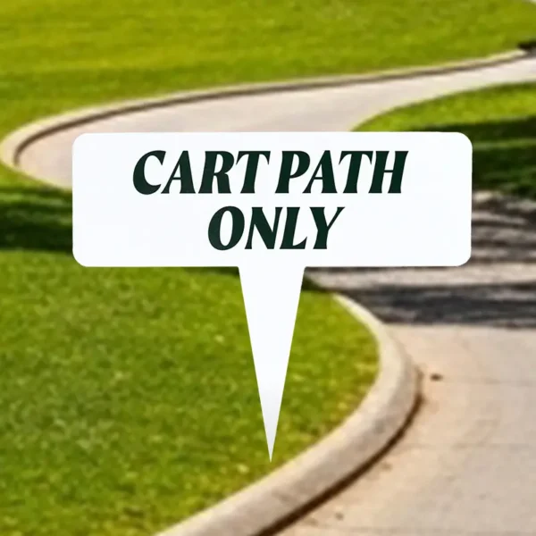 Golf Course Cart Path Only
