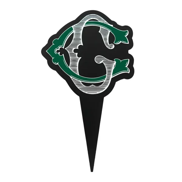 Golf Course Tee Block Yard Sign 2