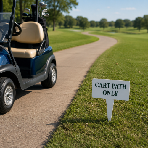 Cart Path Only