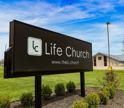 Life Church 2_polycarbonate Sign