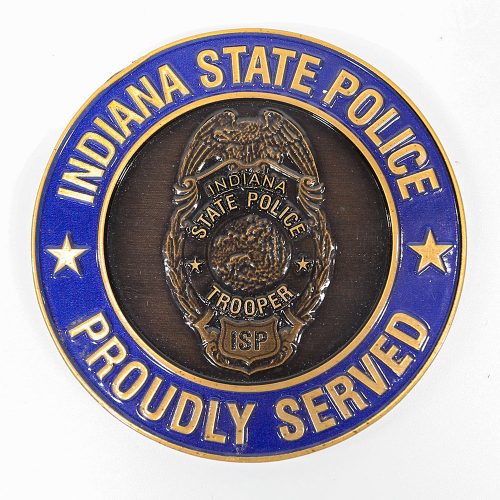 Bronze Police Medallion