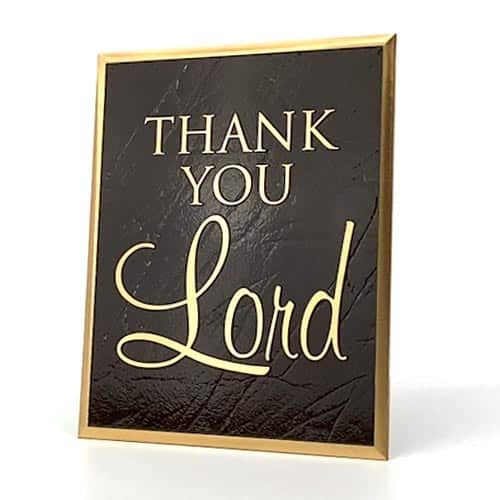 Custom Bronze Plaque Thumb