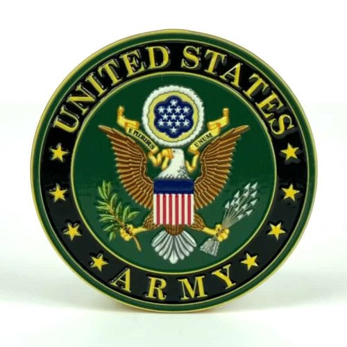 United States Army Medallion Color